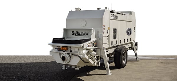 JSP-2110HP Trailer Concrete Pump