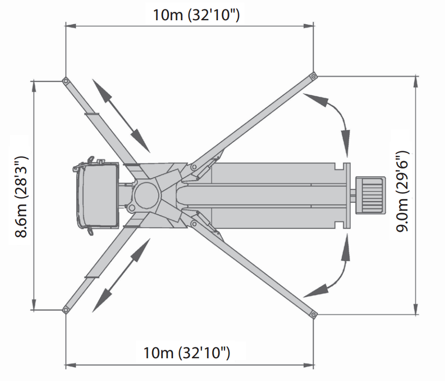 47 Meter 5-Section RZ Boom Concrete Pump | Alliance Concrete Pumps